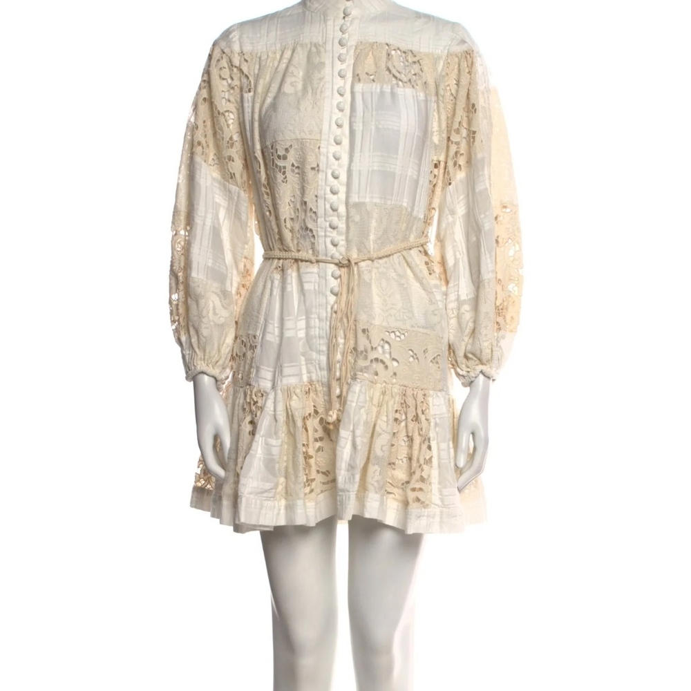 Zimmermann Patchwork Lace Dress
